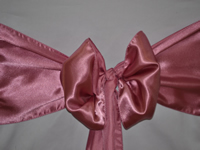 Satin Chair Cover Sash